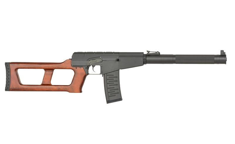 S&T VSS Vintorez Full-Metal & Real Wood AEG Sniper Rifle - Built-In Tracer & Flash Unit (STAEG21RW)