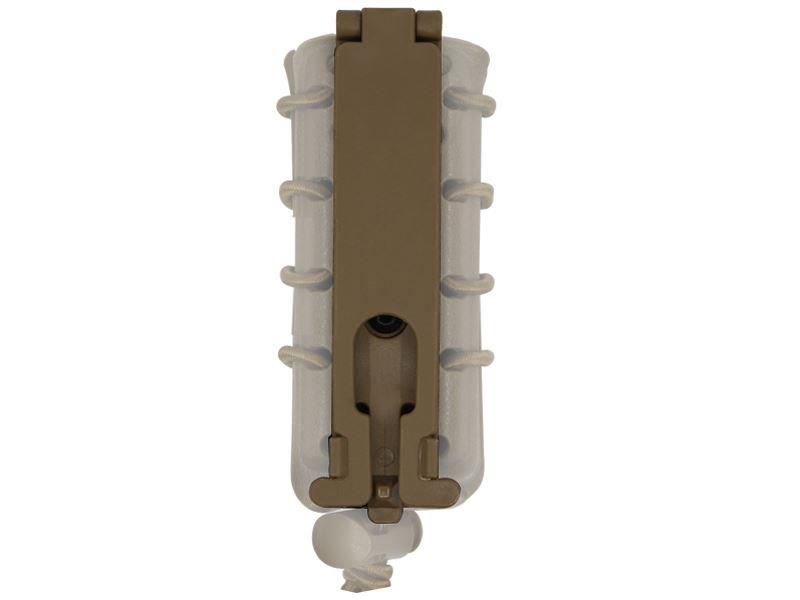 Big Foot 9mm Magazine Pouch (Polymer - Adjustable Elasticated Retention - Tan)