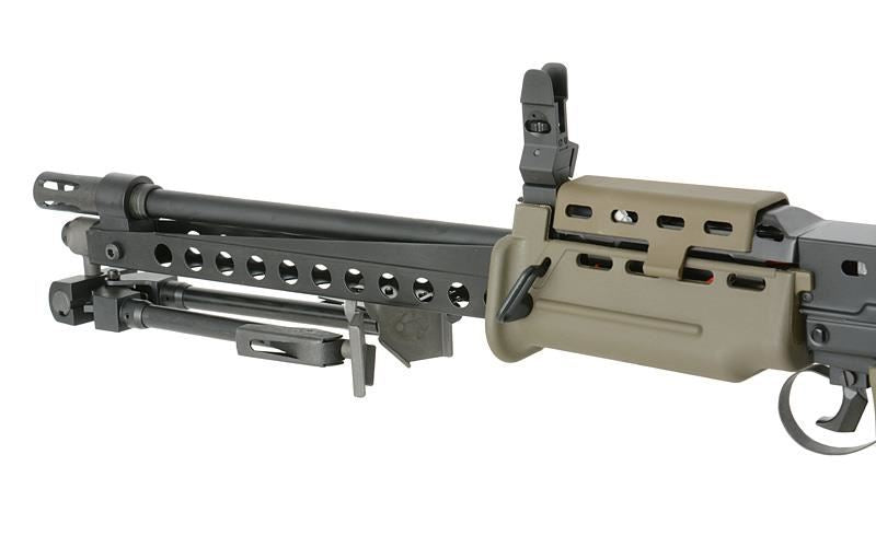 ICS L86A2 LSW AEG Light Support Weapon - Black - GEN.2 FET System/QD Spring (ICS-86NU)
