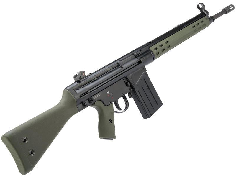 Umarex H&K G3A3 Gas Blowback Rifle (Steel Pressed Body - OD)