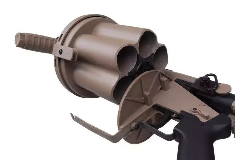 ICS GLM Multiple Grenade Launcher (Tan - ICS-191-GLM)