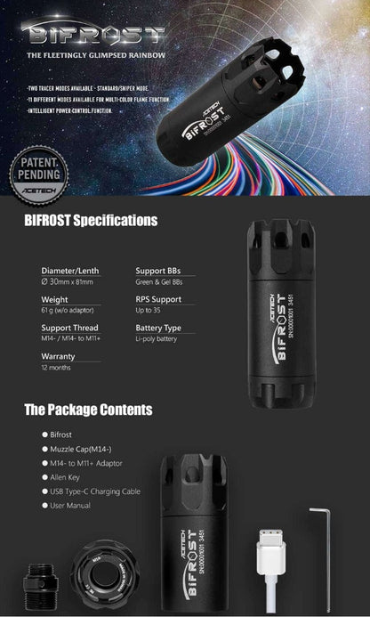 Acetech Bifrost Tracer Unit (Titanium - PAT0700-TI-002)