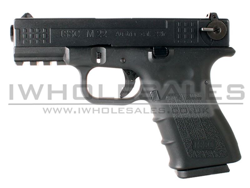 ISSC M-22 Gas Blowback Pistol (Black)