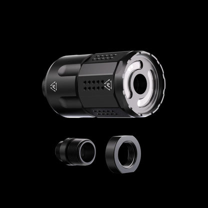 EMG x Strike Industries Linear Compensator with Built-In E-Shooter Flare Mono Tracer Unit - V704