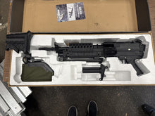 [Boneyard] S&T MK46 Sports Line AEG (Black) - Gearbox works - missing barrel/hop unit - includes drum mag