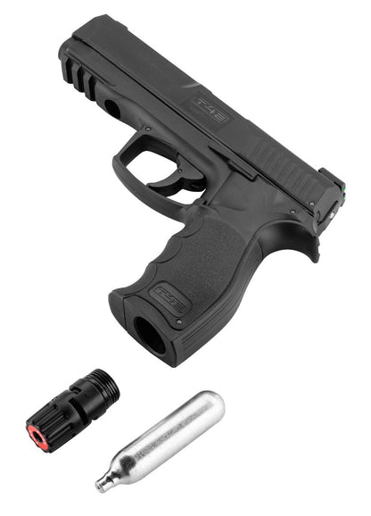 Umarex T4E HDP .50 Caliber Paintball Pistol (7.5j - With Pistol Case and 100 Rubber Balls)