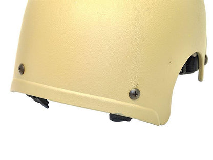 IBH Airsoft Helmet (NAVY SEALS) + NVG Mount (Tan)