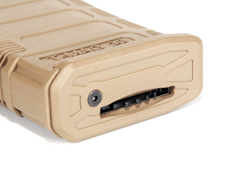 King Arms AEG Magazine TES TMAG for M4/Black Rain Ordnance Series (370 Rounds - Tan - KA-MAG-72-DE)
