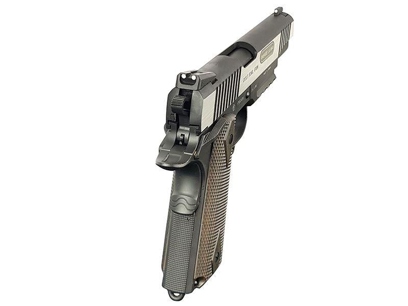 Colt 1911 (Rail) Co2 Pistol Dual Tone (Black - Cybergun - 180525)