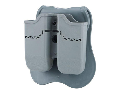 Big Foot 17 Series Double Magazine Pouch (Urban Grey)