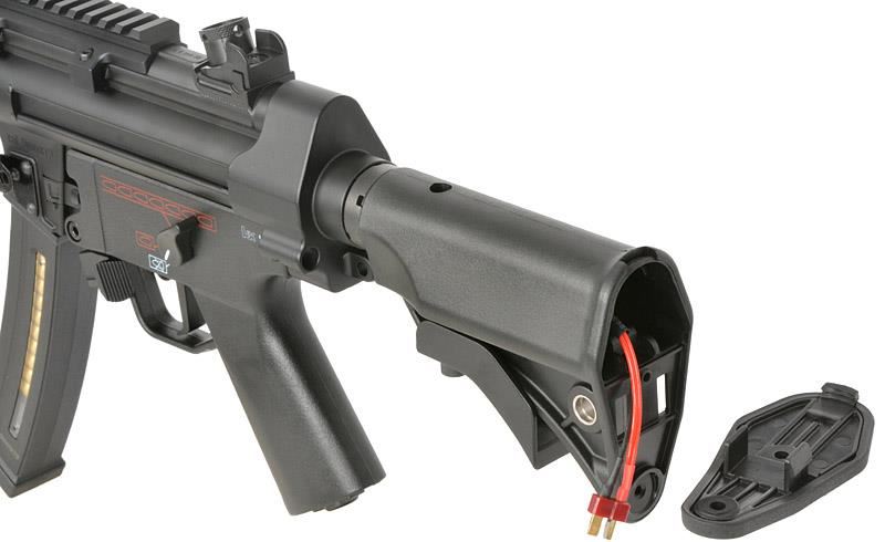 H&K MP5 RIS Full Metal AEG with Eshooter ETU GEN-2 (Umarex/Cyma - Black - CM041H)