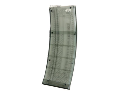 Battleaxe M4 Mid-Capa Magazine (200 Rounds - Transparent - 002-2B-2-T)