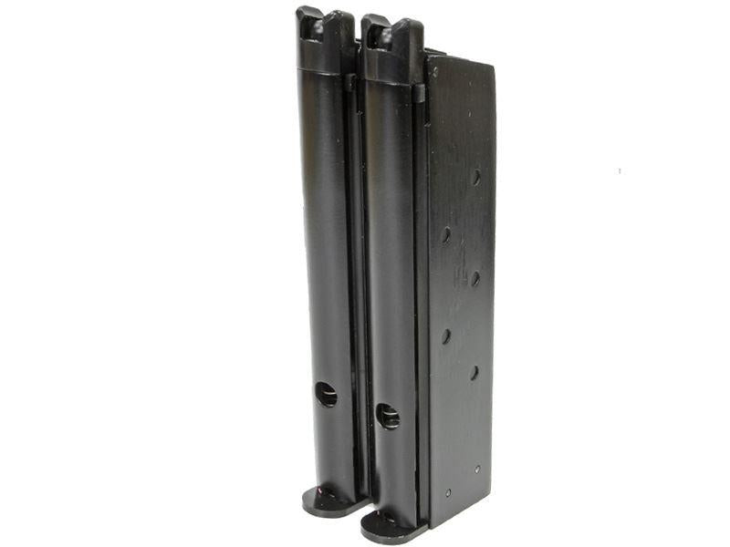 WE 1911 Double Barrel GasBB Pistol (Ful Metal - Black)