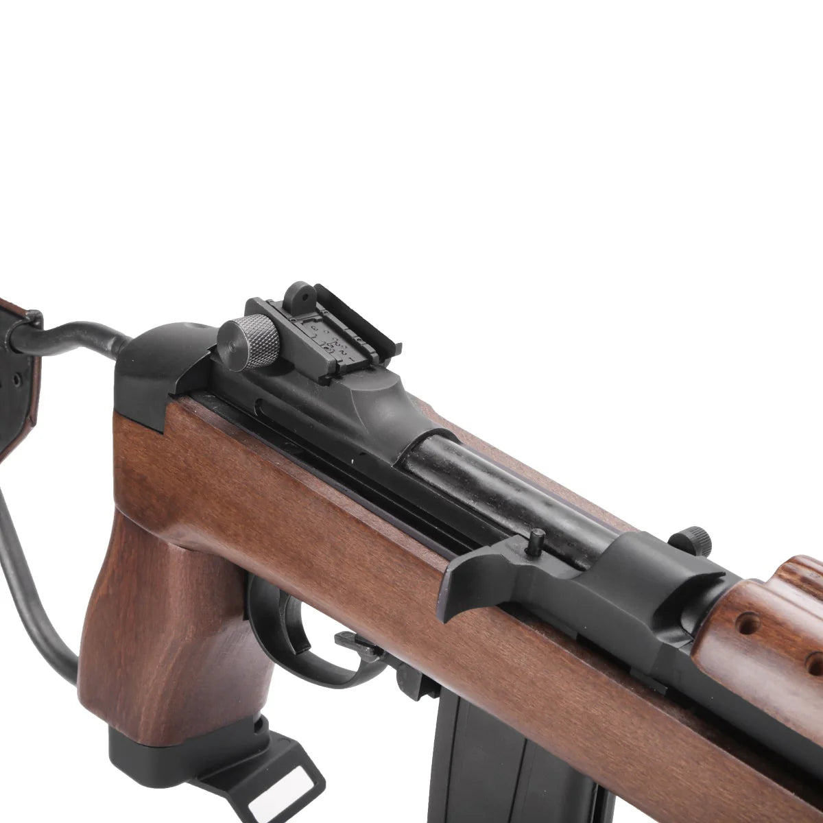 King Arms M1A1 Paratrooper Real Wood Gas Blowback Airsoft Rifle