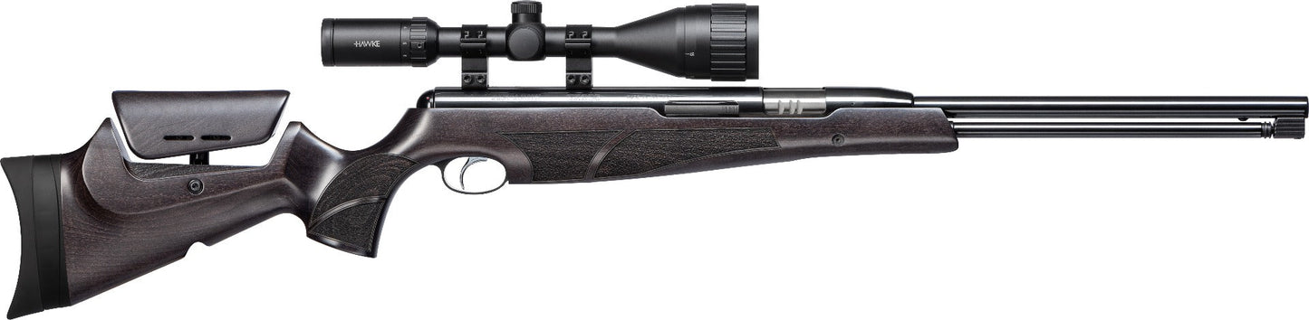 Air Arms - TX200 Rifle Ultimate Springer .177 RH STD - Ambi Black Stained - (AATX-US-17-BLA)