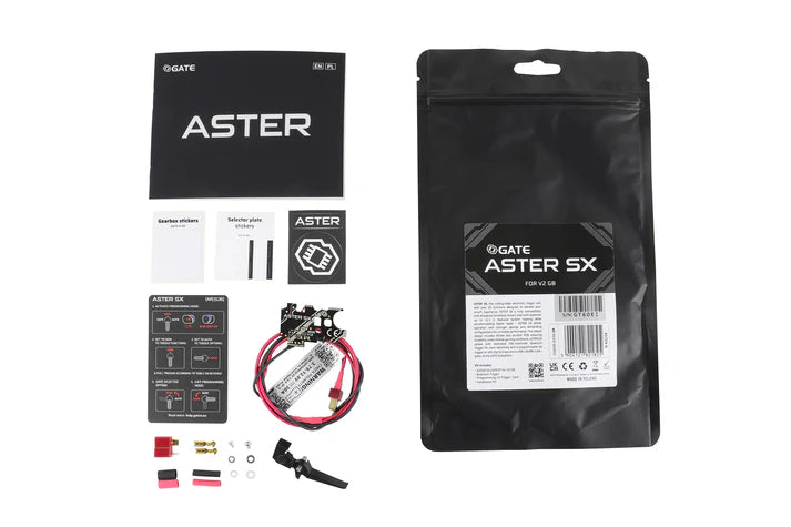 Gate - ASTER V2 SX Expert + Quantum Trigger [Rear Wired] (AST2X-R)