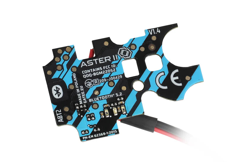 Gate - ASTER II Bluetooth® EXPERT for V2 GB + adjustable Quantum Trigger 2 [AEG & HPA] [Rear Wired] (ABT2-R)