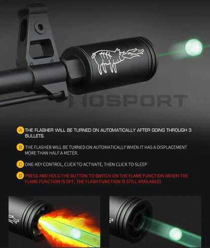 WoSport Spitfire Tracer Unit (14mm CCW - Full Metal)