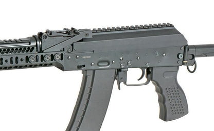 Cyma Platinum AK74 Tactical AEG Rifle with Eshooter ETU GEN-2 (Black - CM113A)