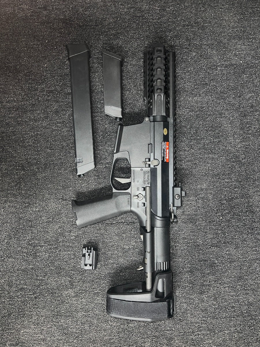ares m45 s - compression issue, no motor screw, motor smells