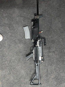 Classic Army M249 MK1 AEG - missing hanguard, sounds a bit clunky when shooting