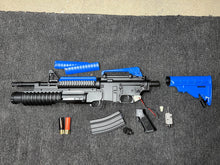 double eagle m813 aeg with shotgun - in bits/possubly missing bits