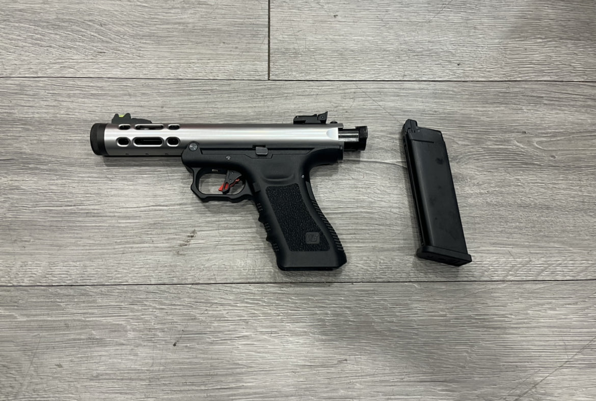 Boneyard - WE Galaxy G Series Gas Blowback Pistol (Silver)