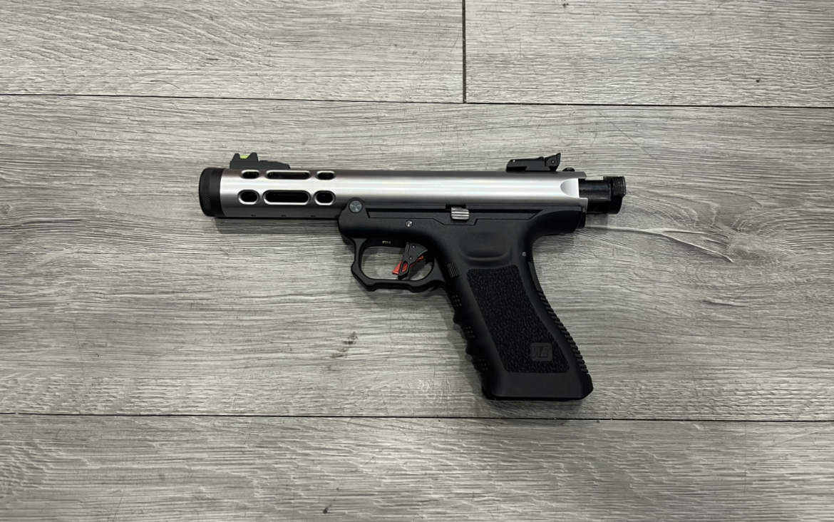 Boneyard - WE Galaxy G Series Gas Blowback Pistol (Silver)