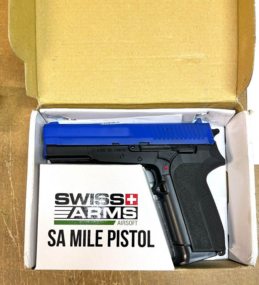 Boneyard - Swiss Arms MLE Co2 Pistol (Fix Metal Slide - Bue)