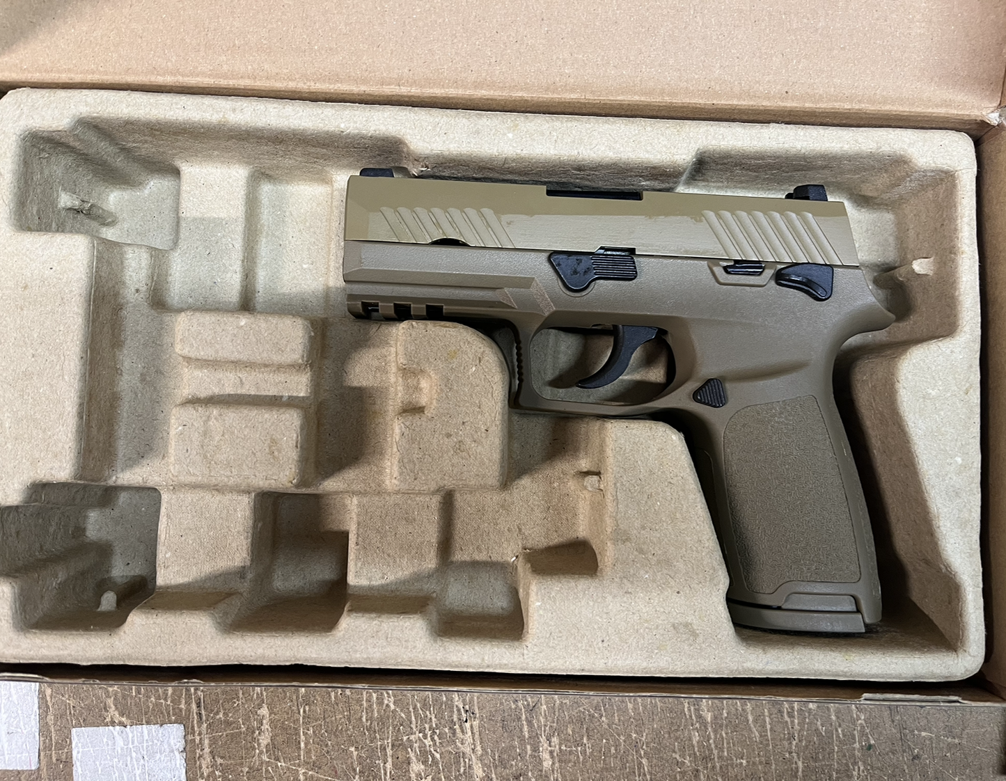 Boneyard - AEG F18 Gas Blowback Pistol (Tan)