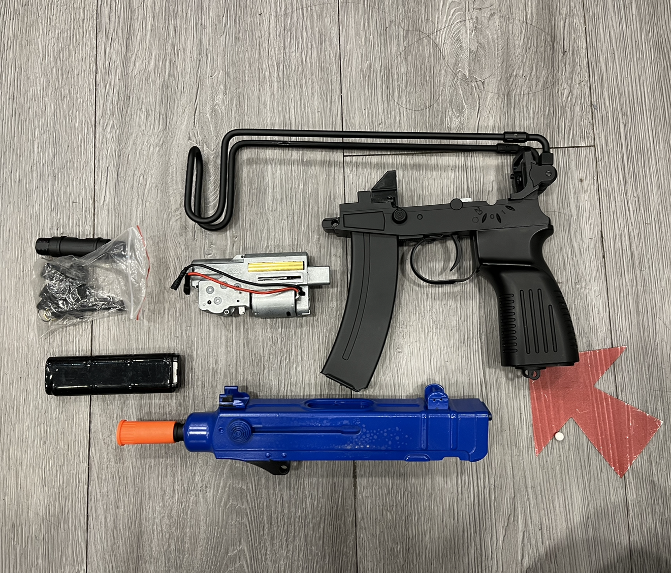 Boneyard - Well R2 Pistol AEG Sub-Machine Gun (SMG - Black)