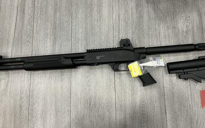 Boneyard - APS Paintball Marker Pump Action Shotgun (16 Inch - Co2 Powered - 0.68 - Black)
