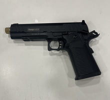 Boneyard - Secutor - Rudis III - 1911 Custom Pistol (Gold Barrel - Co2 Powered - Gas Ready - Black)