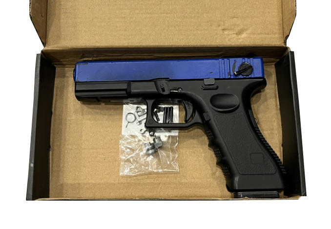 Boneyard - Huntsman Tactical  H18c Gas Blowback Semi/Full Auto. Pistol (Metal Slide - Polymer Body - with Case - Black)