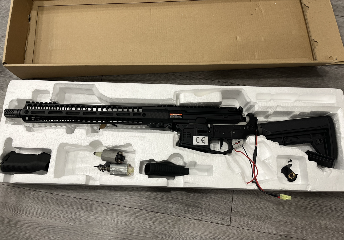 Boneyard - Dytac SLR B15 Helix Ultralight Carbine Rifle (Long - SLR-AEG37B-BK)