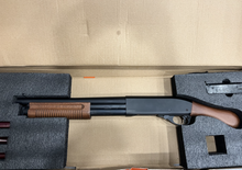 Boneyard - Golden Eagle M870 Sawed-Off Tri-Shot Gas Pump Action Shotgun (Real Wood - Black - 8877RW)