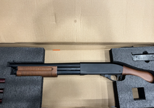 Boneyard - Golden Eagle M870 Sawed-Off Tri-Shot Gas Pump Action Shotgun (Real Wood - Black - 8877RW)