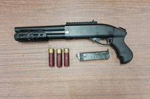 Golden Eagle M870 M-Lok Tri-Shot Gas Pump Action Shotgun (8879 - Black)