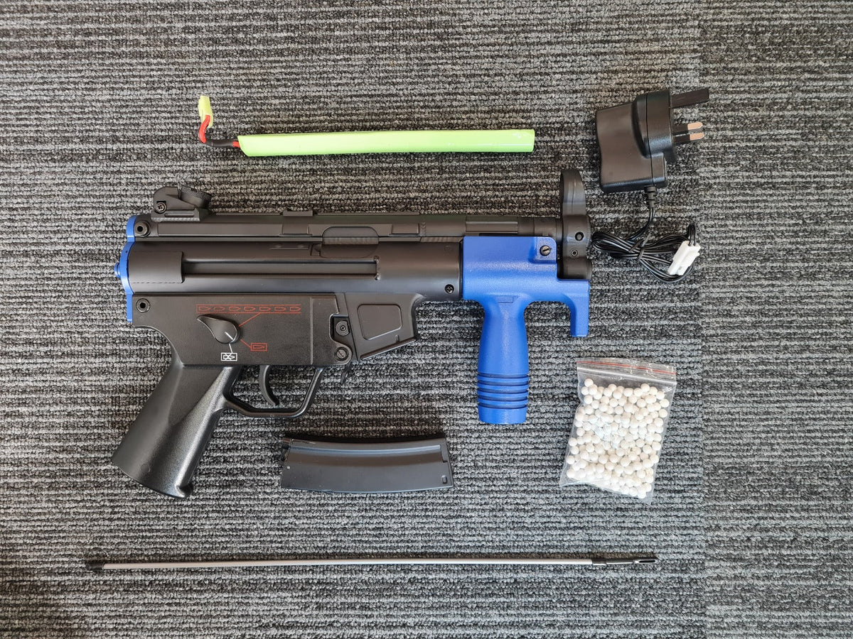 JG Swat 5K-A1 CQB SMG (Inc. Battery and Charger - 201T - Black)