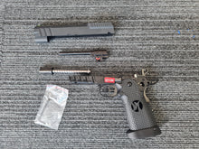 Armorer Works Custom Black Ace Hi-Capa GBBP with RMR Plate (Full Black Slide - Black Frame - Black Barrel - AW-HX2602)