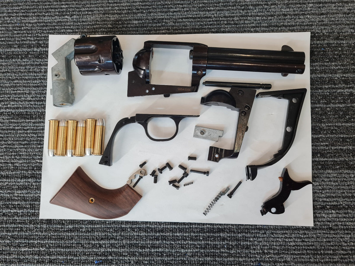 King Arms SAA .45 Peacemaker Revolver (Electroplated Black)