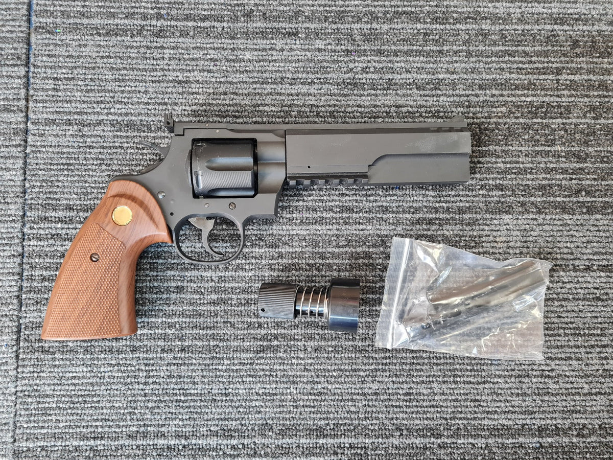King Arms 357 Evil Gas Revolver (Full Metal - KA-PG-04-GAS)