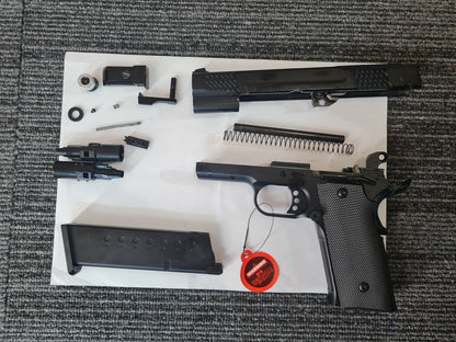 Double Bell M945 Gas Blowback Pistol with Case