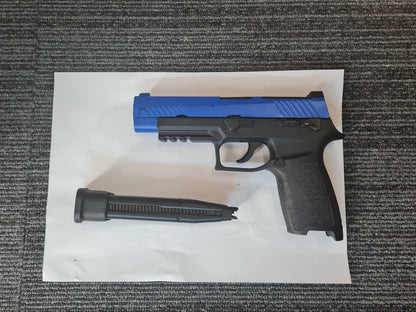 AEG F17 Gas Blowback Pistol (Blue)