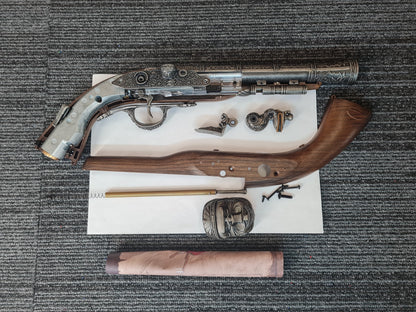HFC Pirate Flintlock Co2 (18th Century - HG-502BN - Silver)