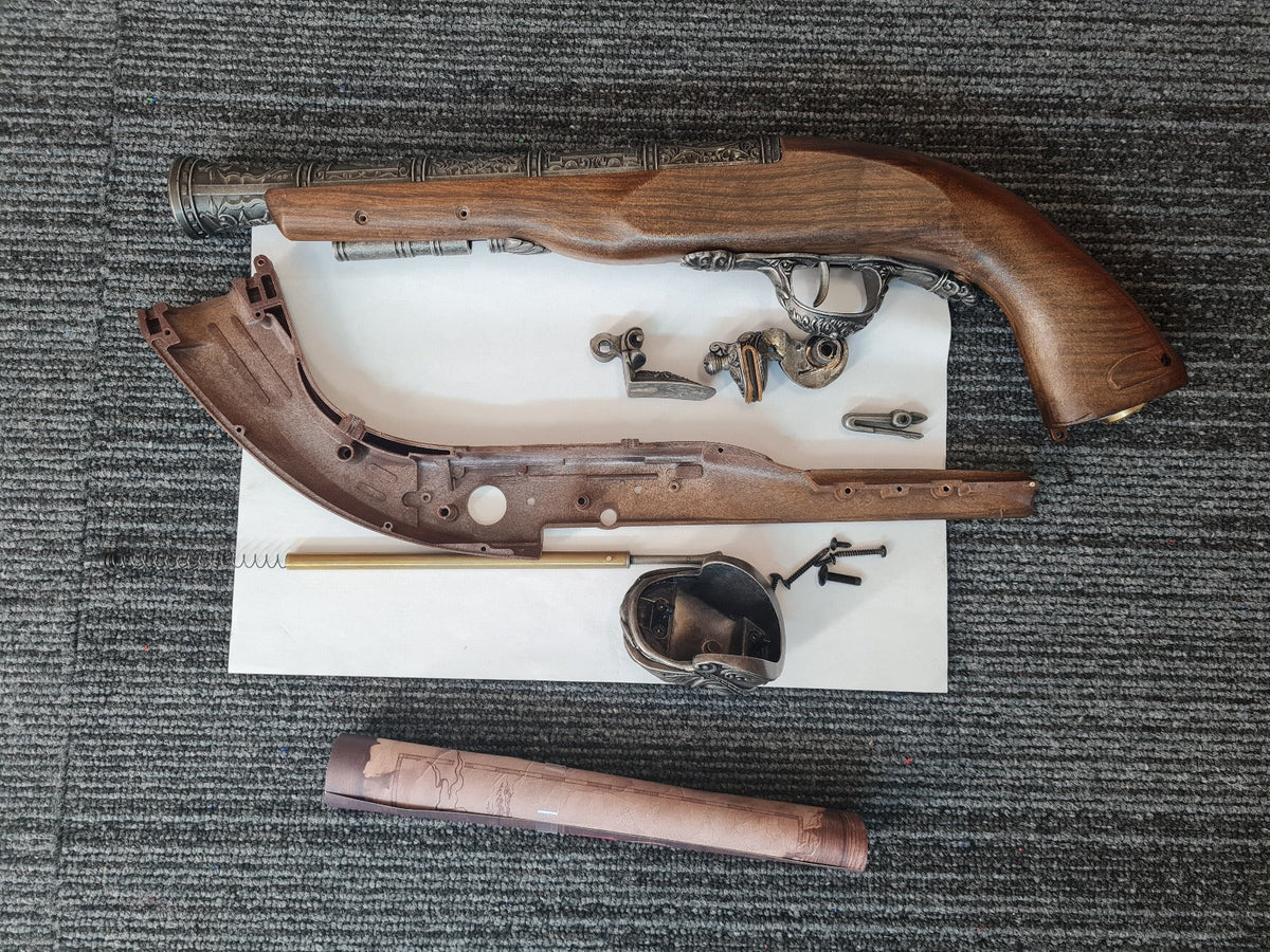 HFC Pirate Flintlock Co2 (18th Century - HG-502BN - Silver)