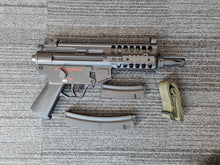 Galaxy AEG Submachine Gun with Stock (Metal Gearbox - Black - G5M)
