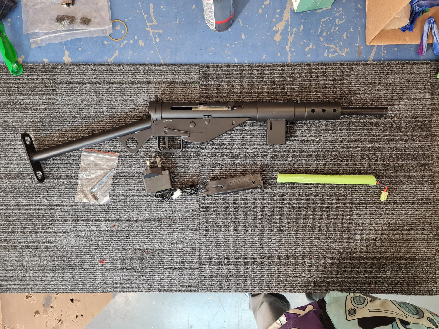 AGM Sten AEG (Full Metal - Black - AGM-058)