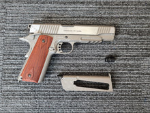 Swiss Arms 1911 4.5mm/.177 Tactical Rail Co2 Blowback Pistol (Cybergun - Silver - 288508)