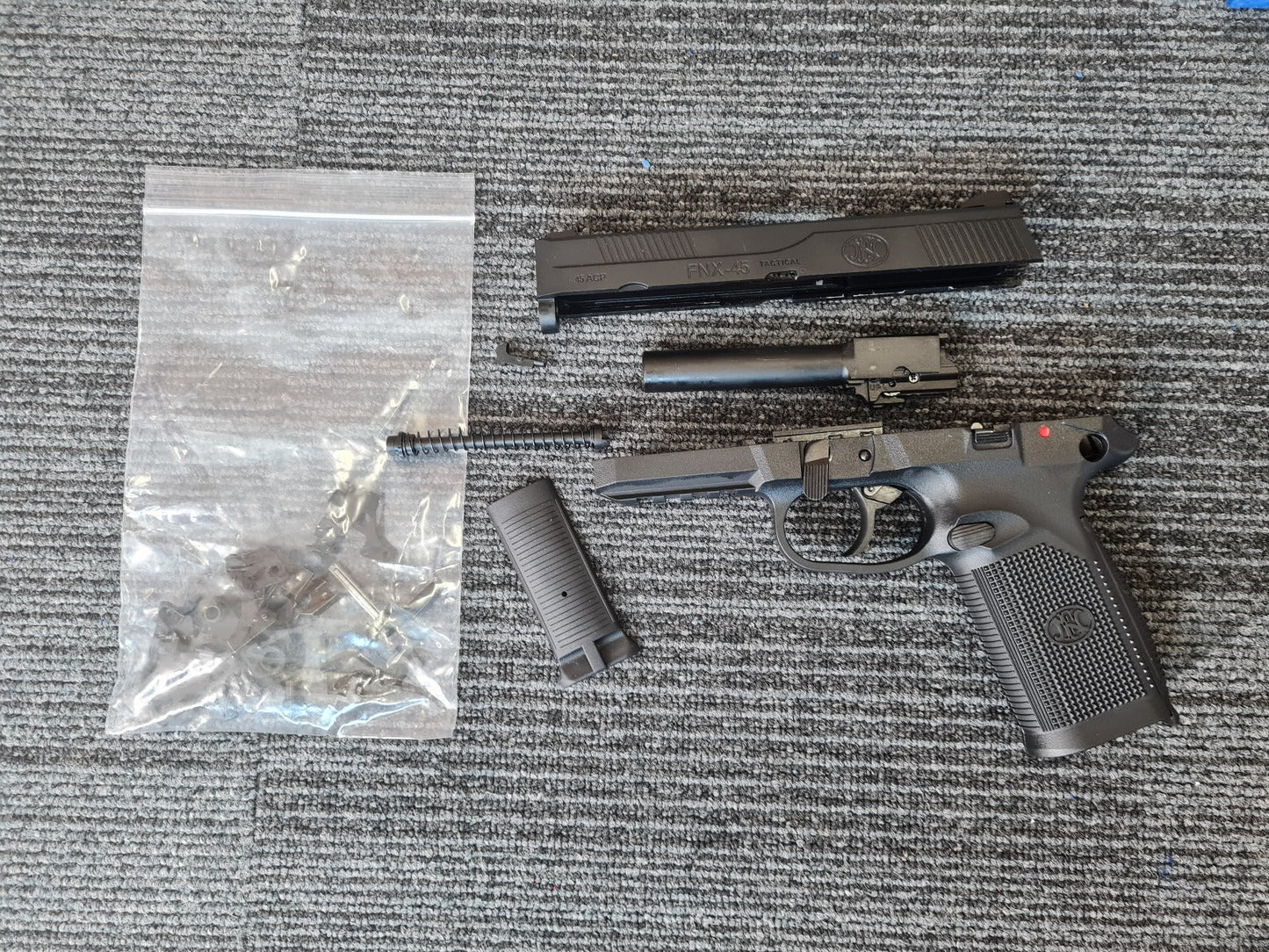 FN Herstal FNX-45 Civilian Gas Blowback Pistol (Black - Cybergun - 200514)